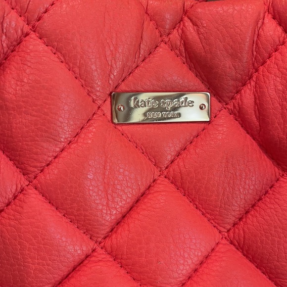 Kate Spade quilted handbag with Matching wallet - Picture 7 of 16